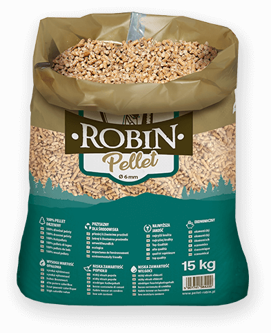 worek pelletu opałowego Robin do kupienia w Stargardzie lub sklepie internetowym